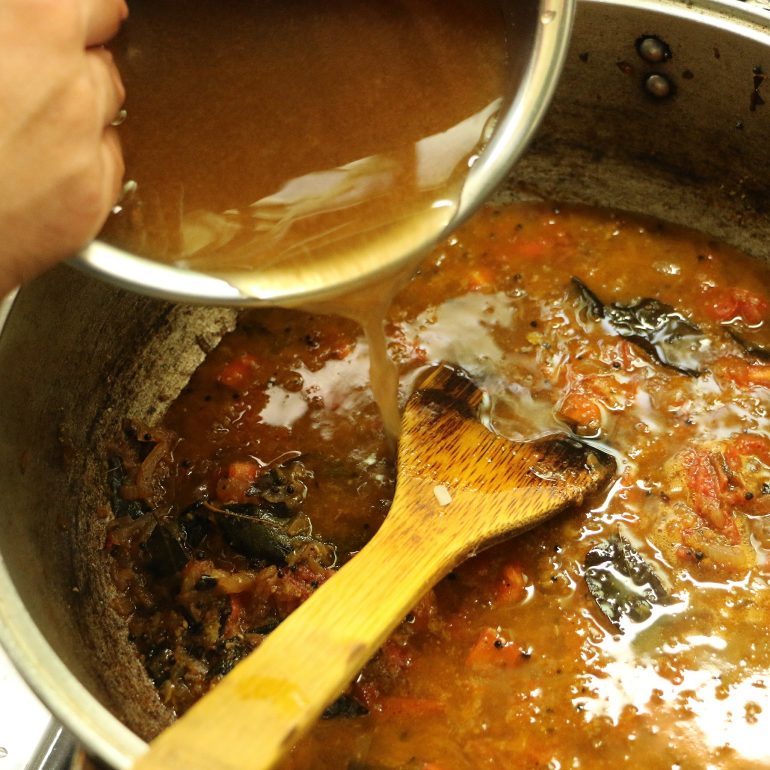 鰹のスパイスカレー