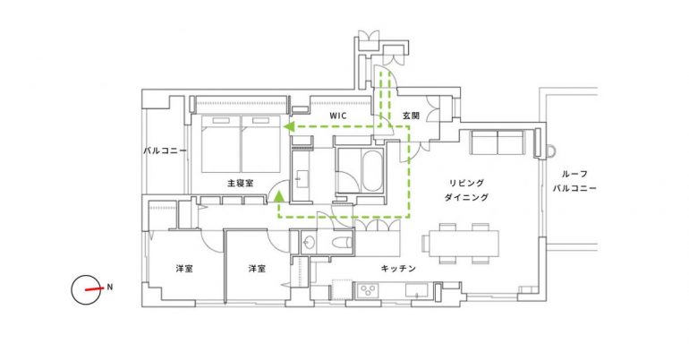 いつも一緒、ときどきひとり くつろぎのリビングのつくり方